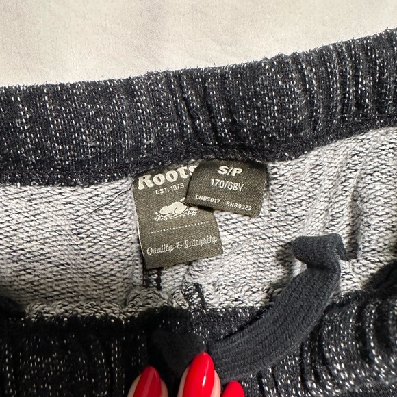 Roots salt and pepper sweatpants - Picture 3 of 3